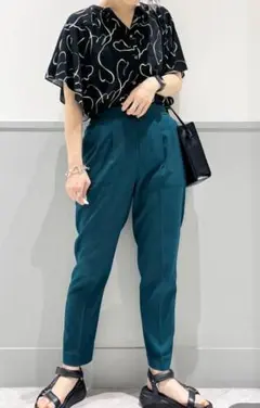 さらさらリラックスプリントシャツ