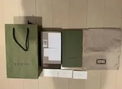 【美品】GUCCI 空箱10箱　保存袋10袋 GUCCI（グッチ） 箱 保存袋 小物用 財布用 キーホルダー用 空箱 化粧箱