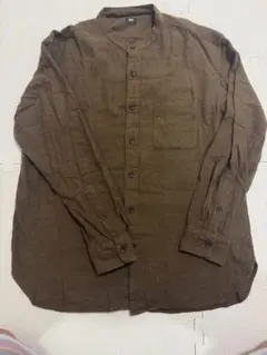 スタンドカラーシャツ 長袖 シャツ