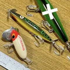 ヘドンプラグセット　中古新品　プラスでジッターバグ ヘドン ダイイングフラッター / アーボガスト ジッターバグ - メルカリ