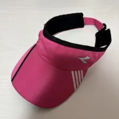 DIADORA テニス サンバイザー ピンク