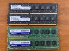 TEAMGROUP ADATA DDR3 1600MHz 8GB メモリーセット