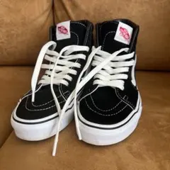 Vans ブラック ハイカットスニーカー SK8-HI 25cm