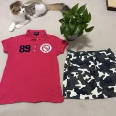 PEARLY GATES ポロシャツ スカート インナー3点セット - メルカリ