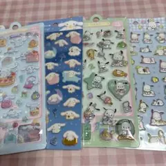 ポチャッコ シナモロール ぷくぷく　シールセット