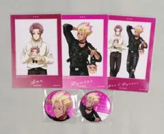 ブルーロック だっこシリーズ 缶バッジ 購入特典ブロマイド 冴＆士道 5点セット