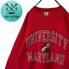 【CHAMPION】チャンピオン 90s スウェット カレッジロゴ メリーランド