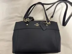 お値下げ交渉⭕️COACH ブラック ハンドバッグ·ショルダーバッグ
