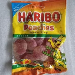 HARIBO Peaches ハリボー ピーチ グミ 80gのサムネイル