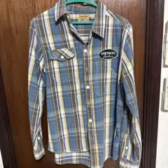 vanson チェック柄ネルシャツのサムネイル