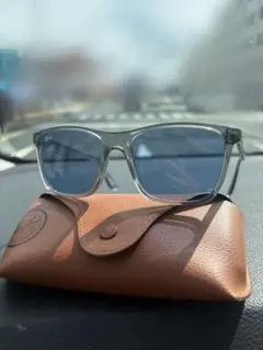 Ray-Ban RB4349I サングラス ケース付 クリアフレーム