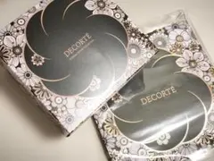 コスメデコルテ エターナル ブルーム 化粧箱＆ショッパー 美品 黒花柄