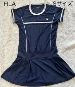 週末価格‼️FILA テニスウェア ワンピース XL 赤/紺 - メルカリ