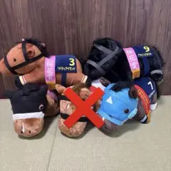 【値下げ】【新品です】サラブレッドコレクション　ふわふわBIG 4体セット①