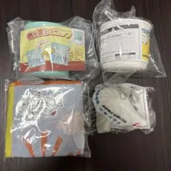 JAL 노벨티 컵 2 미니 타월 미니 마스코트 1 개