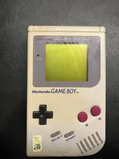 （初代）（ジャンク品）Nintendo Game Boy 本体 クリーム色