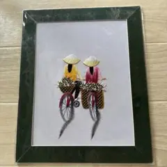 ベトナム刺繍画 QUOC SU - メルカリ