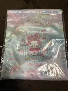 サンリオマイメロくじ 巾着形バック ブルー