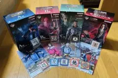 新品未開封　一番くじ　キングダム 秦国の未来 フィギュア 4点セット おまけ付き