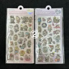 LABUBU ラブブ ボンボンドロップ シール 1枚 シール帳 シール交換 ②