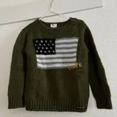 最終値下げ‼️F.O.KIDS アメリカ国旗セーター 110