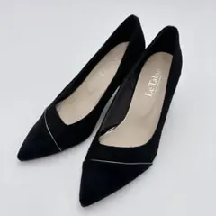 LeTalon ルタロン　ブラック ハイヒール ポインテッドトゥ　パンプス