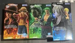 一番くじ　ワンピース　A賞　B賞　C賞　フィギュアセット