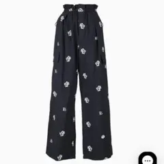 正規品 B. PRIMROSE PANTS bibiy ネイビー - メルカリ