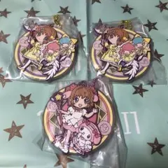 カードキャプターさくら×サンリオ スペシャルラバーマスコット 3点セット