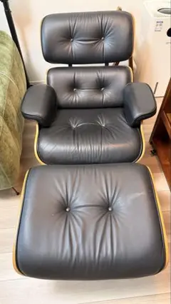 ラウンジチェア　イームズ【リプロダクト】オットマンセット品