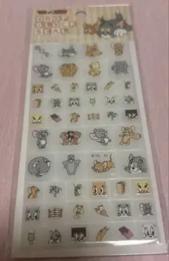 トムとジェリー　DROP BLOCK SEAL　ファニーアート