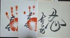 大相撲第58代横綱 千代の富士 手形・肉筆サイン（落款なし） - メルカリ