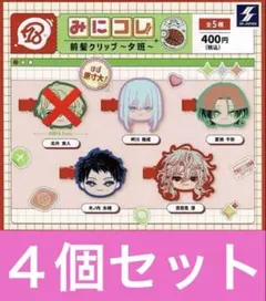 新品　エイトリ　18TRIP みにコレ！前髪クリップ 夕班　４個セット