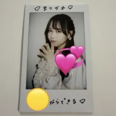 松本かれん 直筆サイン入りワイドチェキ - メルカリ