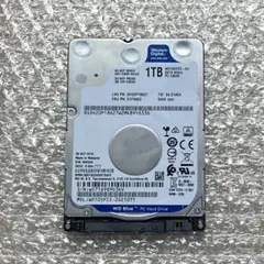 ☆2.5インチHDD Western Digital 1TB 厚7mm