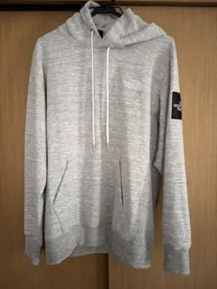 メンズ スウェットパーカー スクエアロゴフーディ