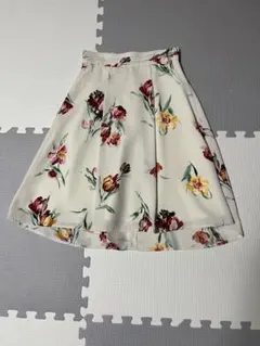【プロポーションボディドレッシング】花柄スカート
