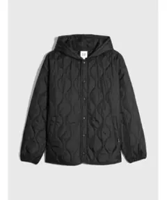 GAP キルティングジャケット L ブラック