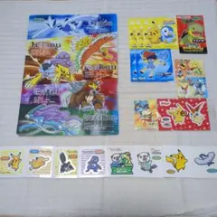ポケモン シール　下敷きセットのサムネイル