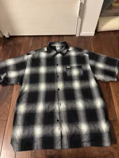 CALTOP キャルトップ　半袖オンブレチェックシャツ