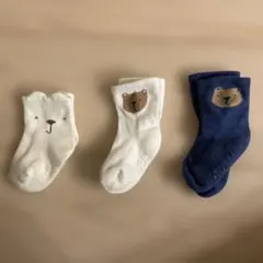 ギャップ　ベビー靴下 3足セット 6m〜12m