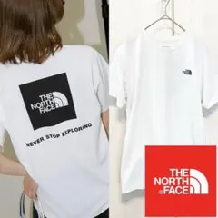 【美品】 The North Face Back Square Logo Tee