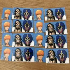 ブリーチ 最強ジャンプ 付録 顔写真風ステッカー 黒崎一護 更木剣八 涅マユリ