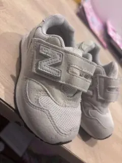 New Balance ベルクロスニーカー グレー