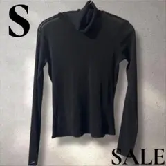「即日発送」S黒 フード付き長袖トップス