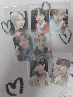 BTS トレーディングカード 7枚セット