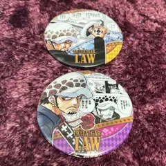 ONE PIECE collection缶バッジ HEROES 第1弾 ロー