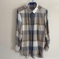 BLUE LABEL CRESTBRIDGE チェック柄長袖シャツ 38