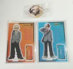 くら寿司 アクリルスタンド 爆豪勝己 轟焦凍 僕のヒーローアカデミア 缶バッジ