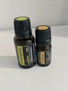 doTERRA レモングラス 15ml ターメリック 5ml セット 新品未開封